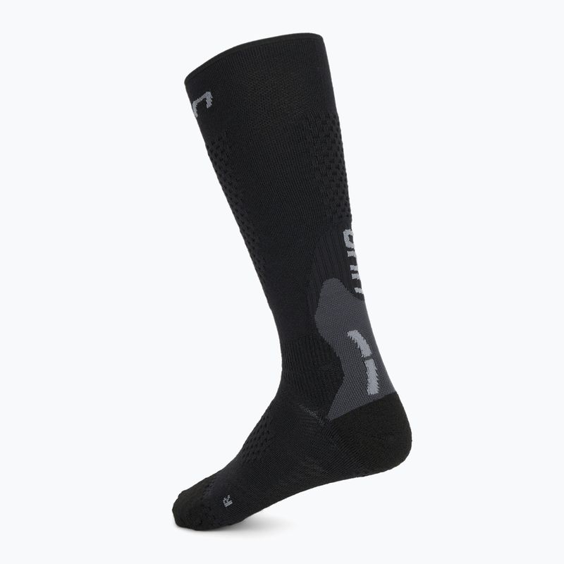 Șosete de schi pentru bărbați UYN Ski One Alpine Merino black/grey 2