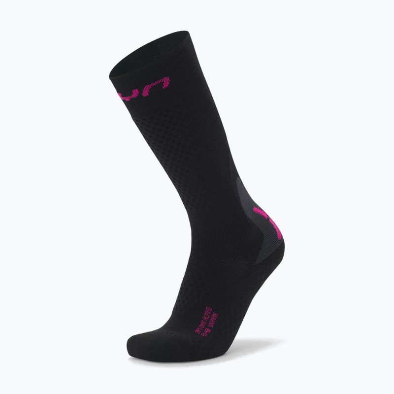 Șosete de schi pentru femei UYN Ski One Alpine Merino black/pink 5