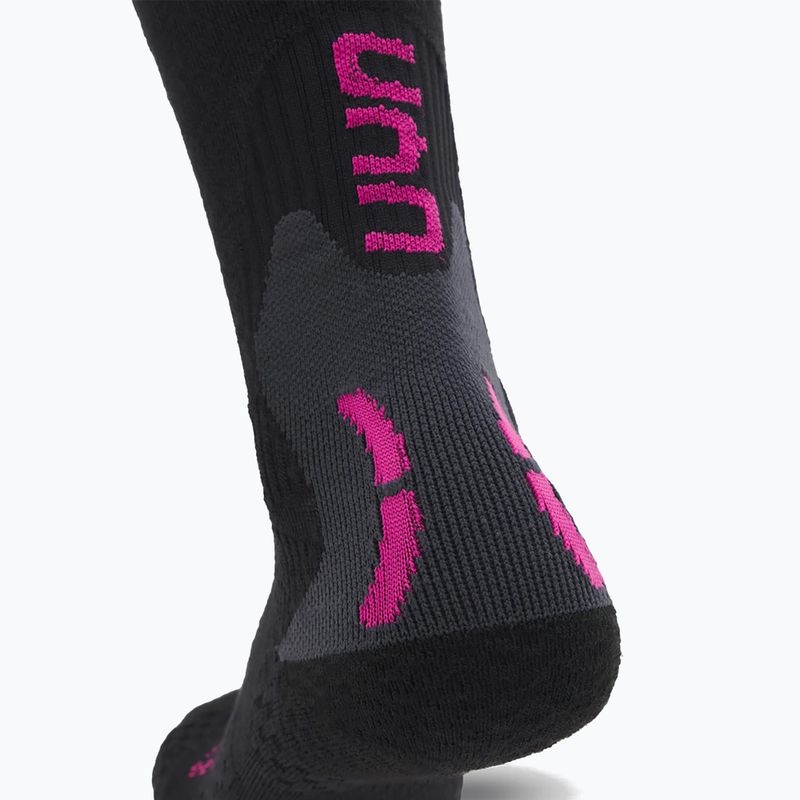 Șosete de schi pentru femei UYN Ski One Alpine Merino black/pink 7