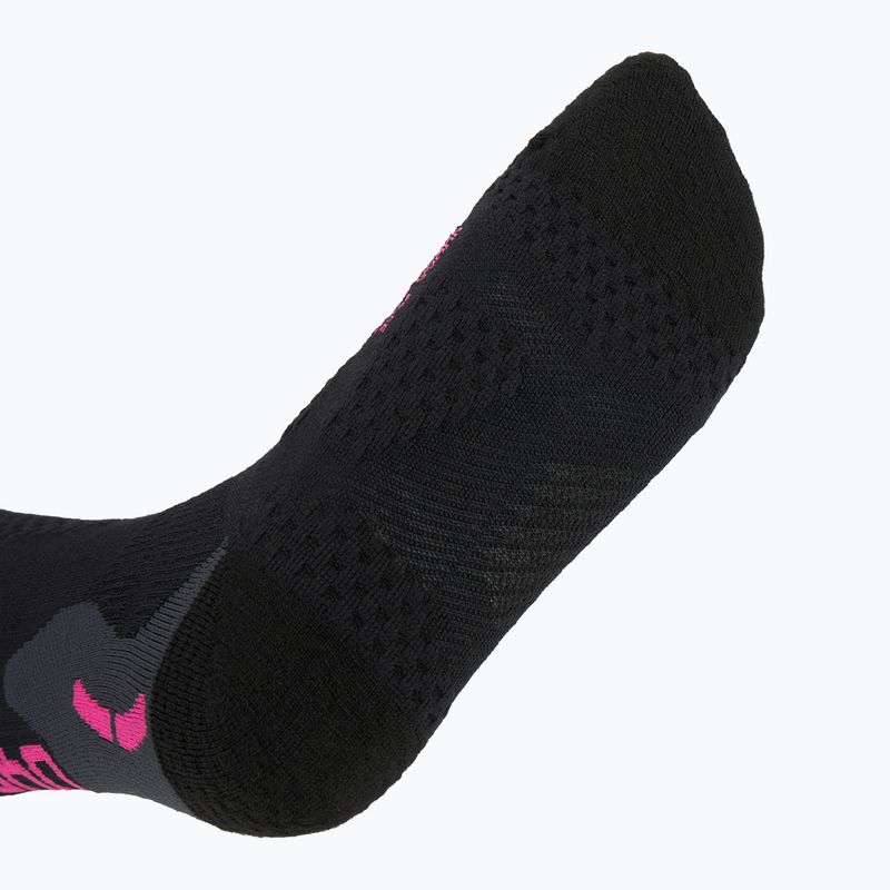 Șosete de schi pentru femei UYN Ski One Alpine Merino black/pink 4