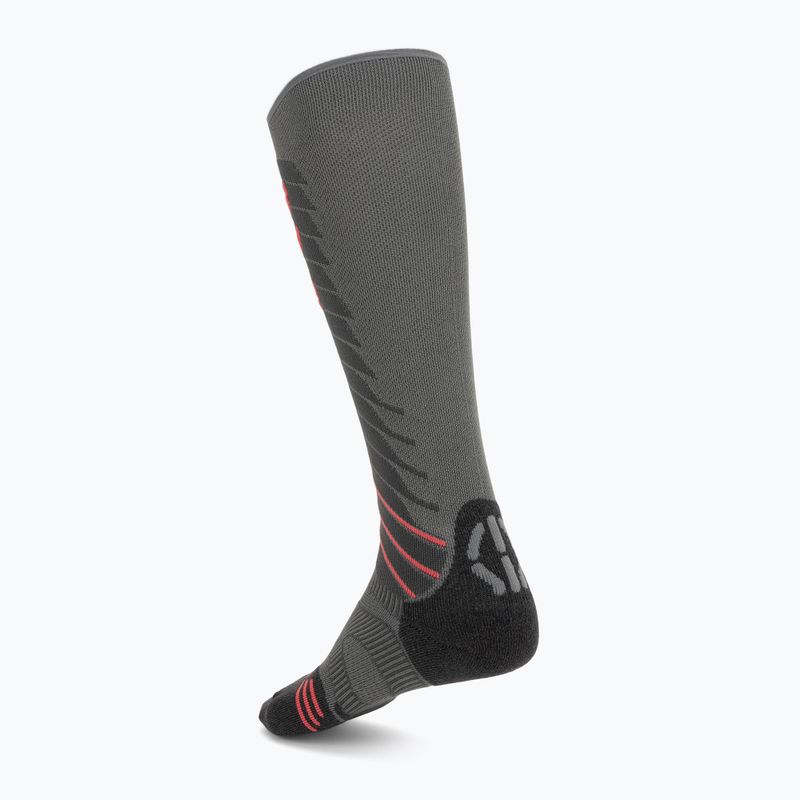 Șosete de schi pentru femei UYN Ski Evo Race One grey/pink 2