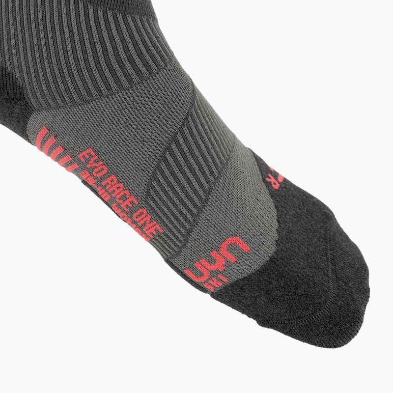 Șosete de schi pentru femei UYN Ski Evo Race One grey/pink 3