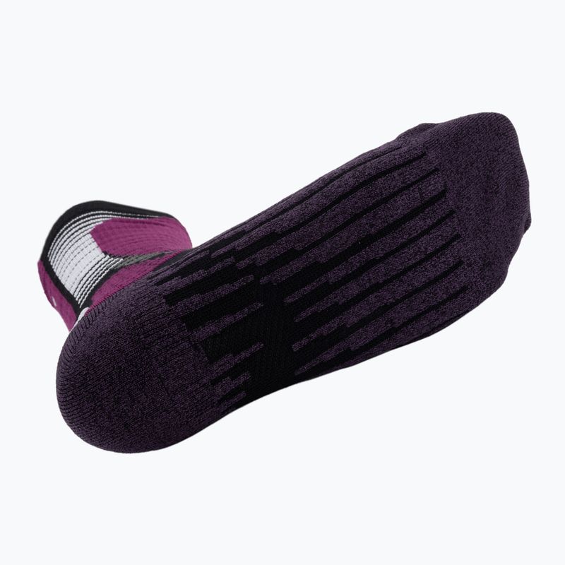 Șosete de snowboard pentru femei UYN Ski Snowboard black/purple 4
