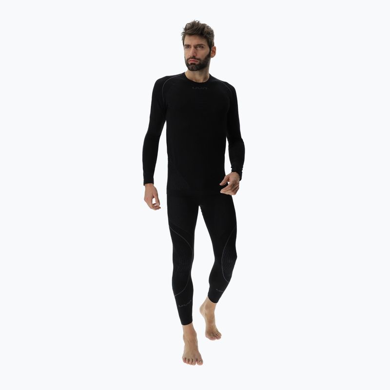 Bluză termoactivă pentru bărbați UYN Evolutyon Biotech np black 2