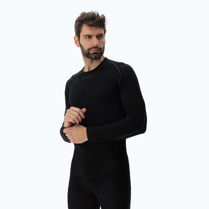 Bluză termoactivă pentru bărbați UYN Evolutyon Biotech np black 3