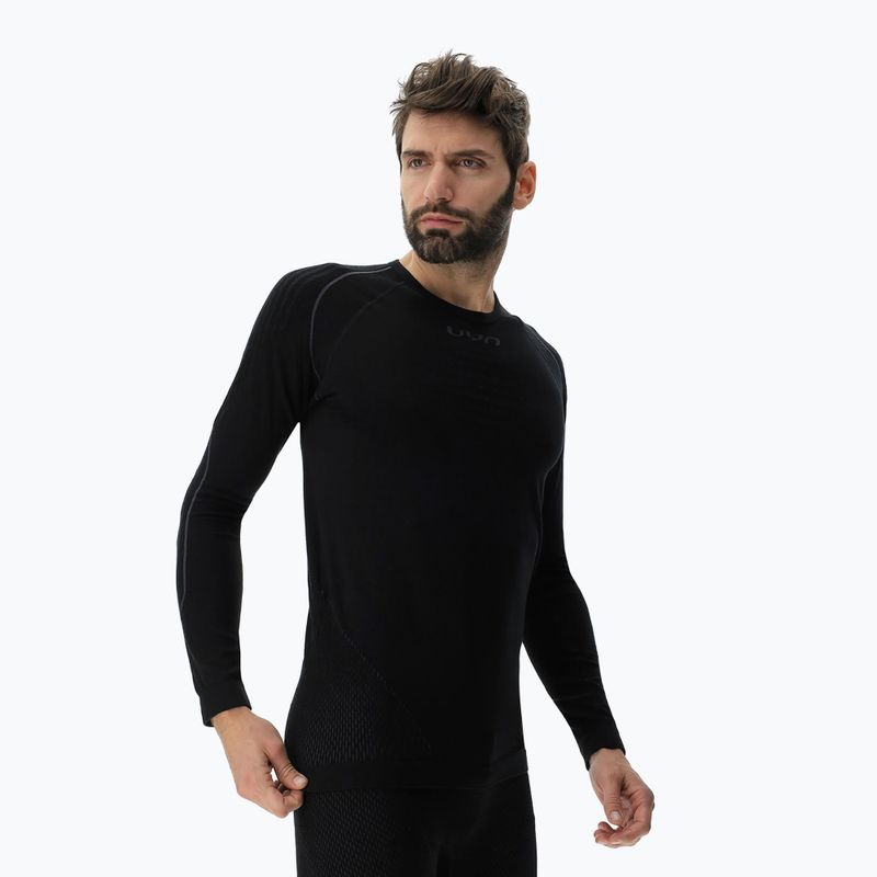 Bluză termoactivă pentru bărbați UYN Evolutyon Biotech np black 5