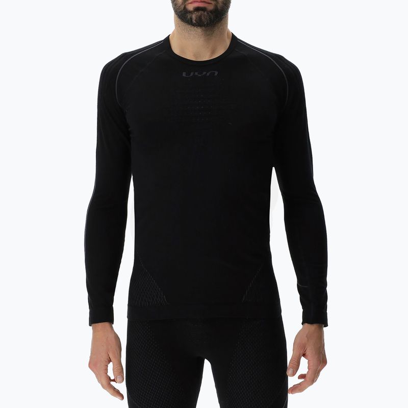 Bluză termoactivă pentru bărbați UYN Evolutyon Biotech np black 6