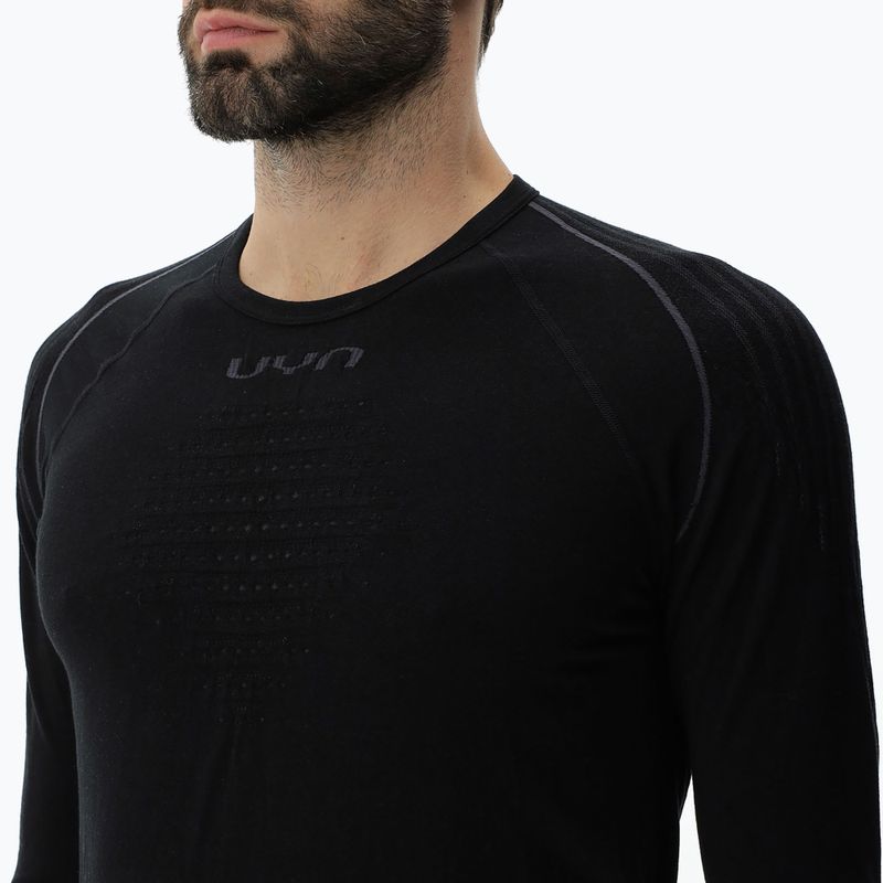 Bluză termoactivă pentru bărbați UYN Evolutyon Biotech np black 8