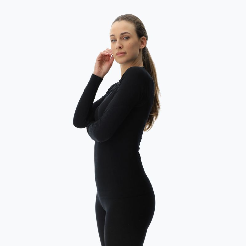 Bluză termoactivă pentru femei UYN Fusyon Biotech np black 4