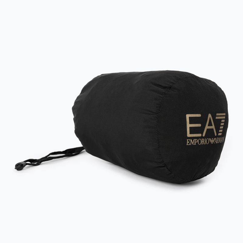Geacă pentru femei EA7 Emporio Armani Train Core Lady Eco Down Hoodie black/logo light gold 4