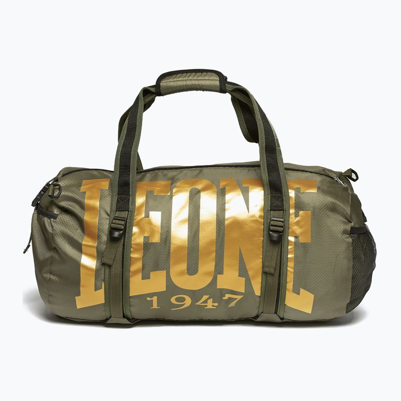 Leone Duffel geantă de antrenament verde AC904 2