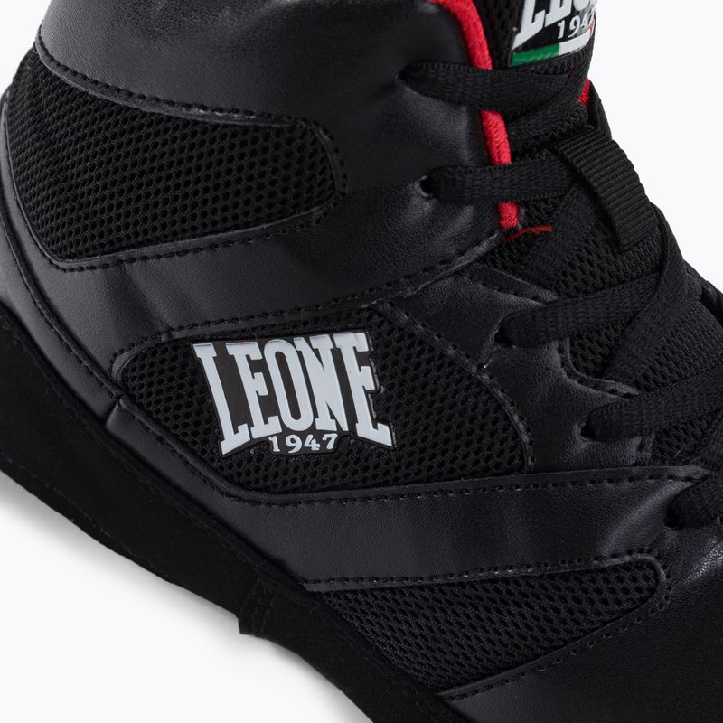 LEONE pantofi de box pentru bărbați 1947 Luchador negru CL130 9