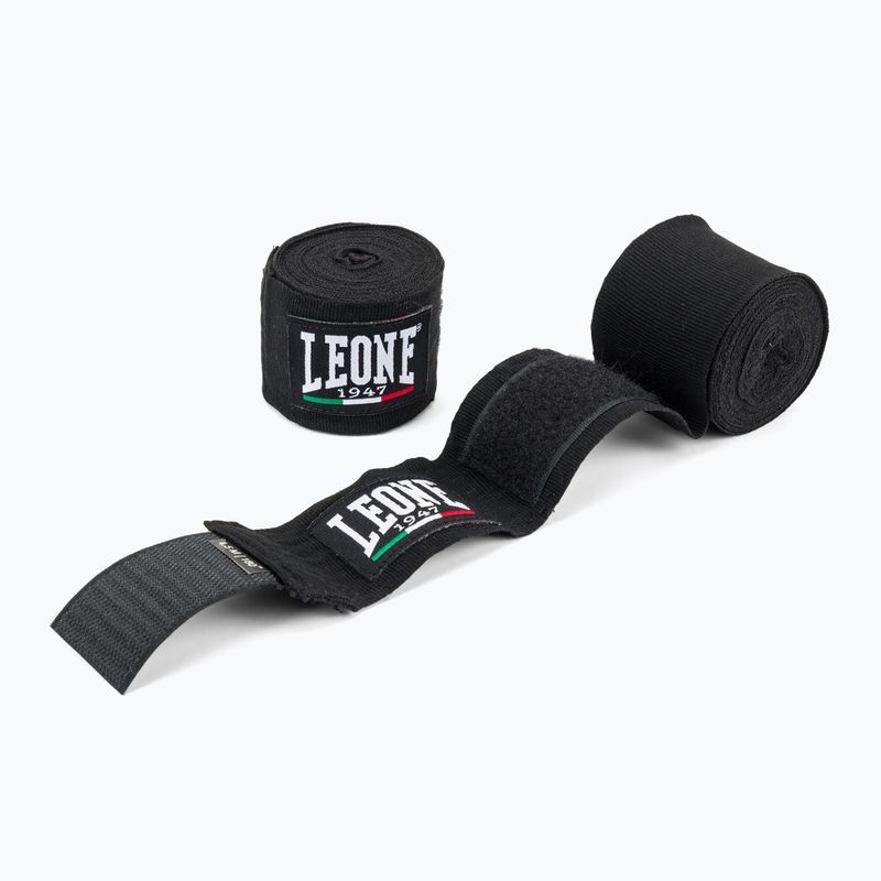 Bandaje de box LEONE 1947 Hand Wraps 450 cm negru