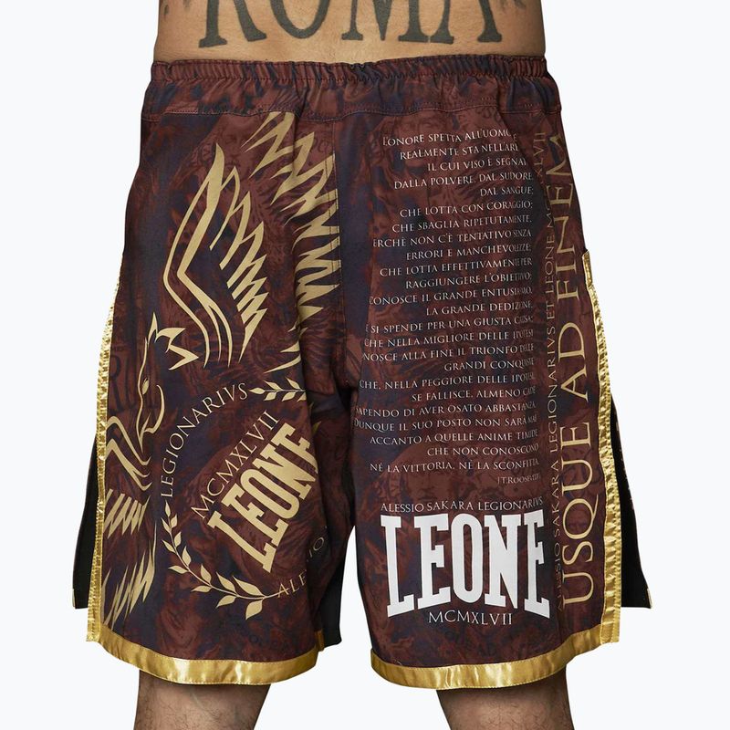 MMA pantaloni scurți LEONE 1947 Legionarivs II bordeaux 2