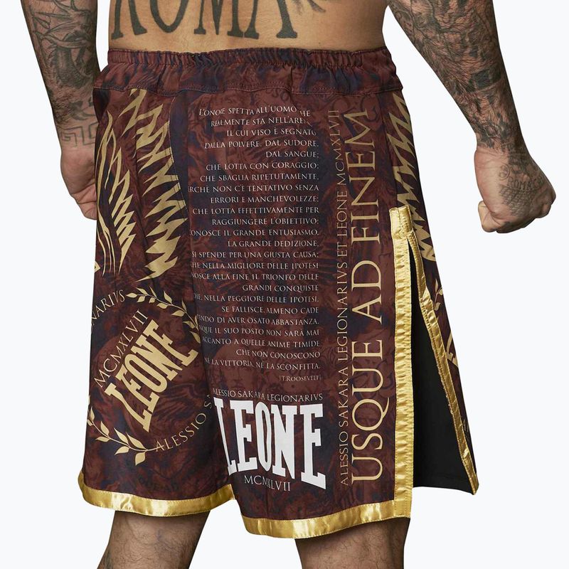 MMA pantaloni scurți LEONE 1947 Legionarivs II bordeaux 3