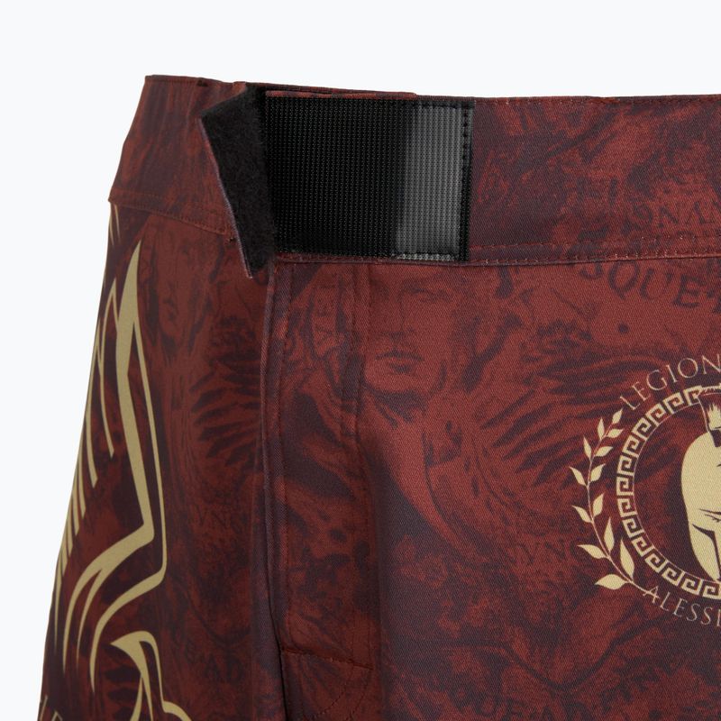 MMA pantaloni scurți LEONE 1947 Legionarivs II bordeaux 8