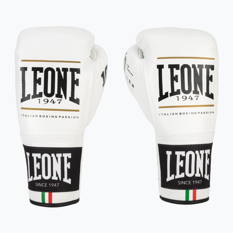 Mănuși de box LEONE 1947 Shock Plus white 2