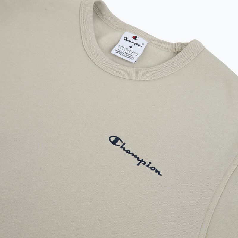 Bluză pentru bărbați Champion 221792 Crewneck Sweatshirt beige 3