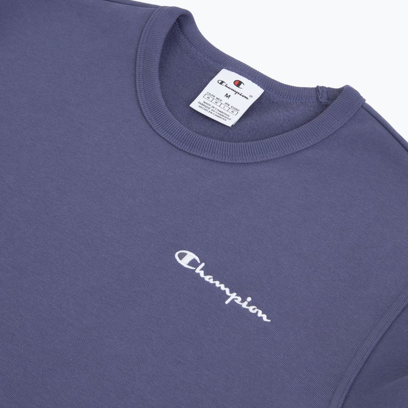 Bluză pentru bărbați Champion 221792 Crewneck Sweatshirt blue 3