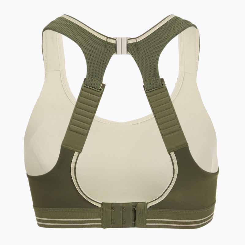 Sutien de antrenament Shock Absorber Ultimate Run Bra khaki 2