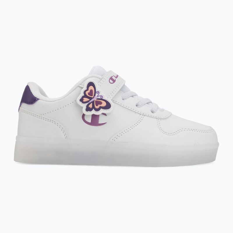 Încălțăminte pentru copii Champion GLW G PS Low Cut white/purple 2