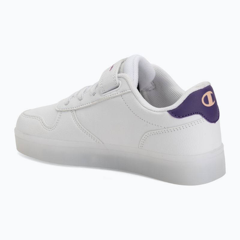 Încălțăminte pentru copii Champion GLW G PS Low Cut white/purple 3