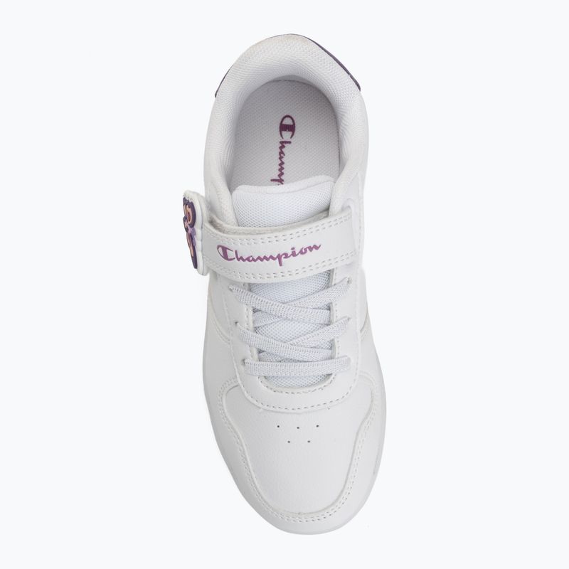 Încălțăminte pentru copii Champion GLW G PS Low Cut white/purple 5