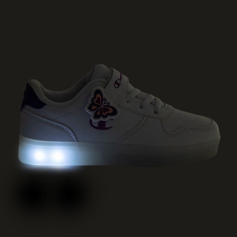 Încălțăminte pentru copii Champion GLW G PS Low Cut white/purple 8