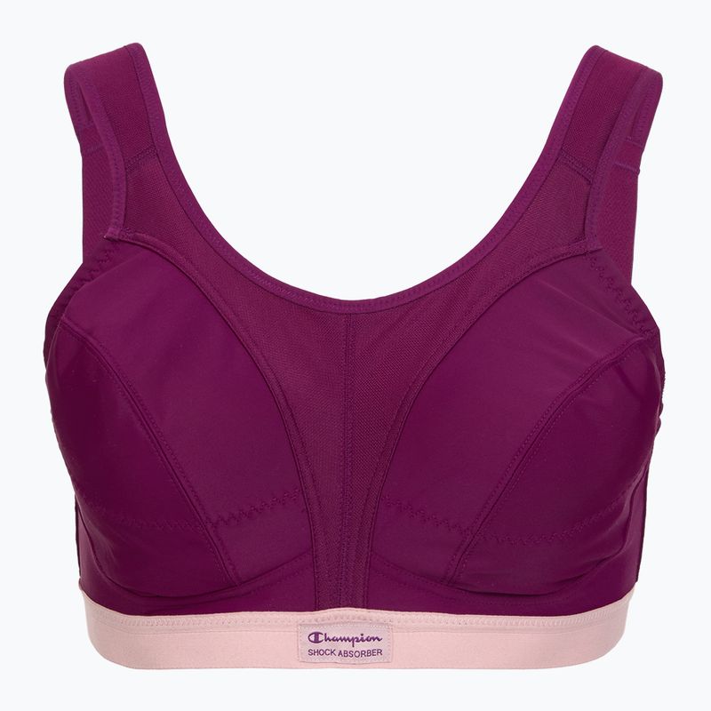 Sutien de antrenament Shock Absorber Active D+ Classic deep purple