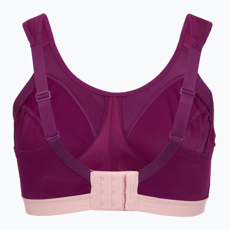 Sutien de antrenament Shock Absorber Active D+ Classic deep purple 2