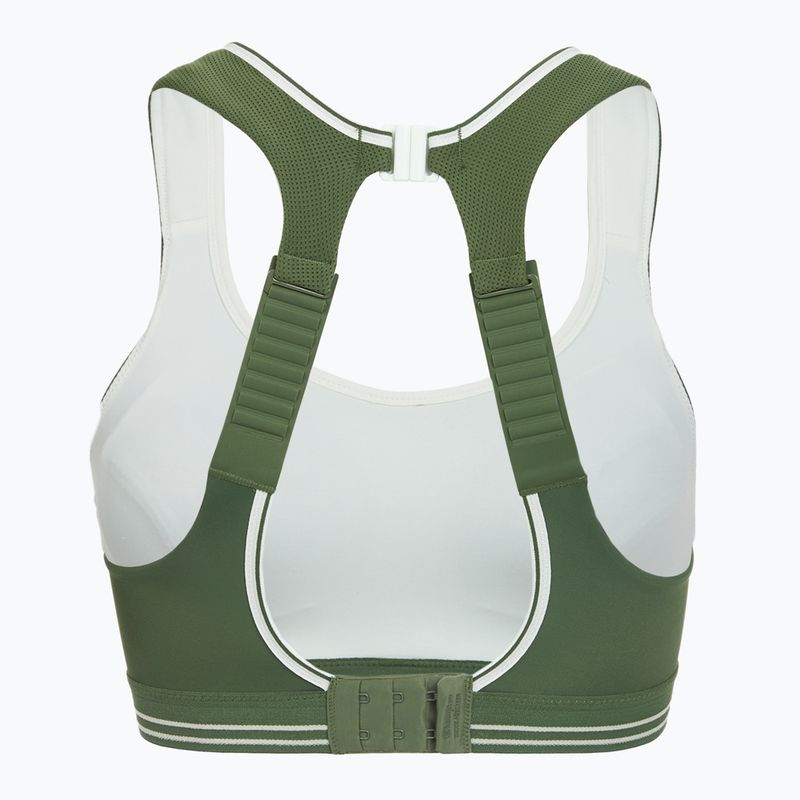 Sutien de antrenament Shock Absorber Ultimate Run Bra greyish green 2