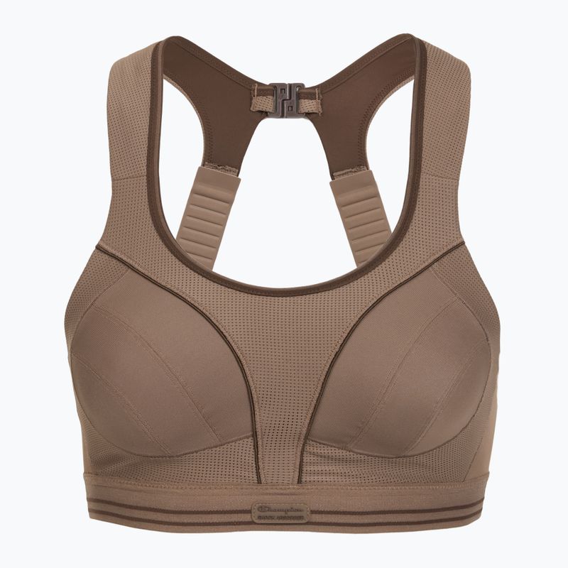 Sutien de antrenament Shock Absorber Ultimate Run Bra greyish purple