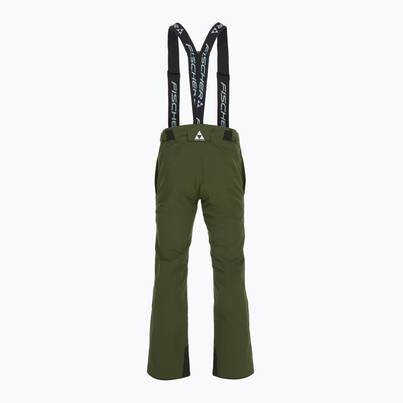 Pantaloni de schi pentru bărbați Fischer Premier rifle green 9