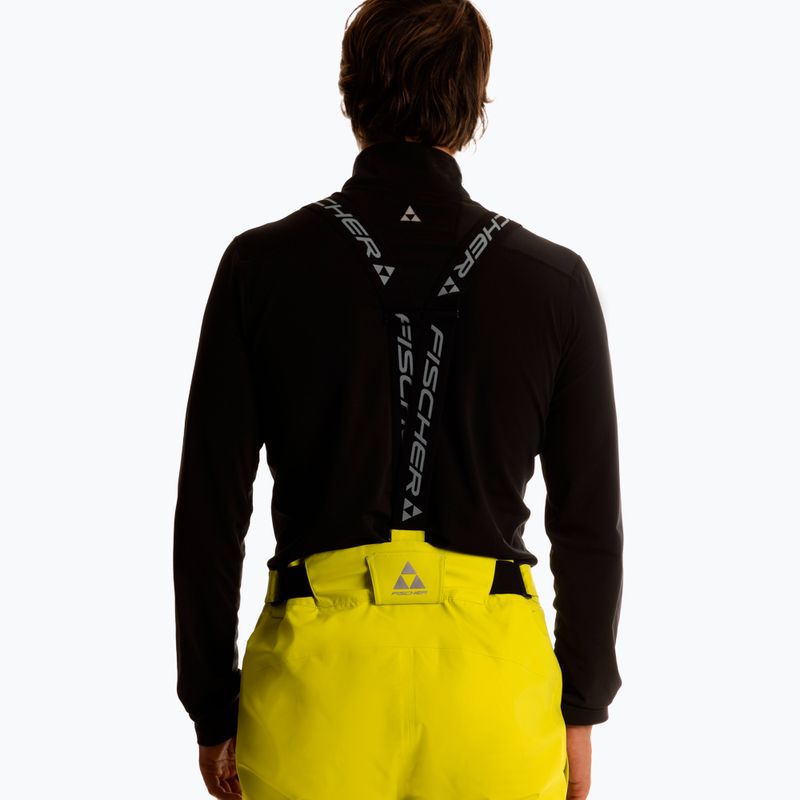 Pantaloni de schi pentru bărbați Fischer Premier fischer yellow 4