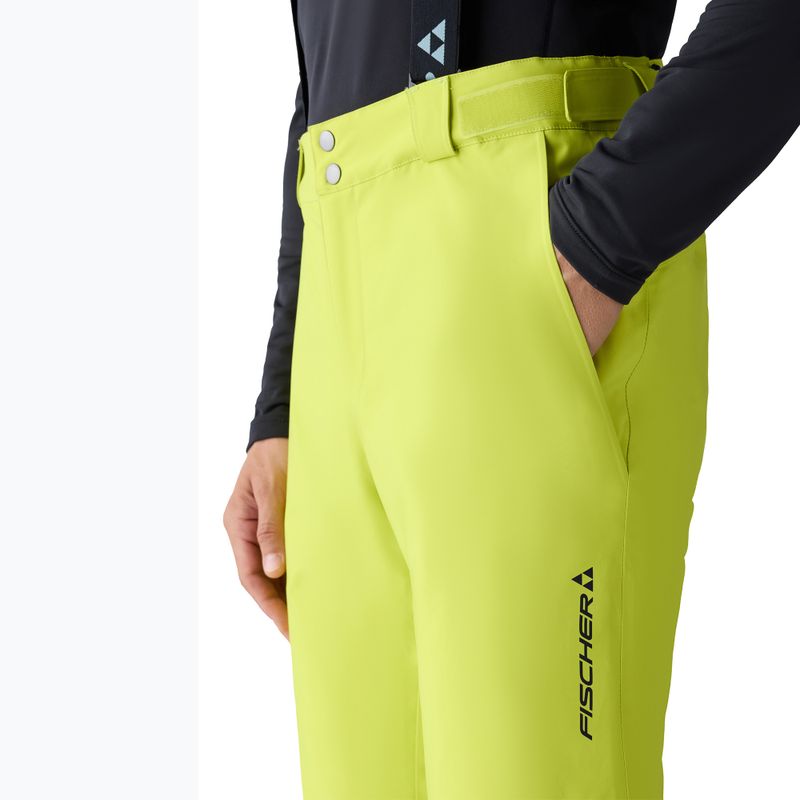 Pantaloni de schi pentru bărbați Fischer Premier fischer yellow 4