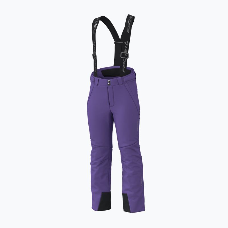 Pantaloni de schi pentru copii Fischer Premier lavender 6
