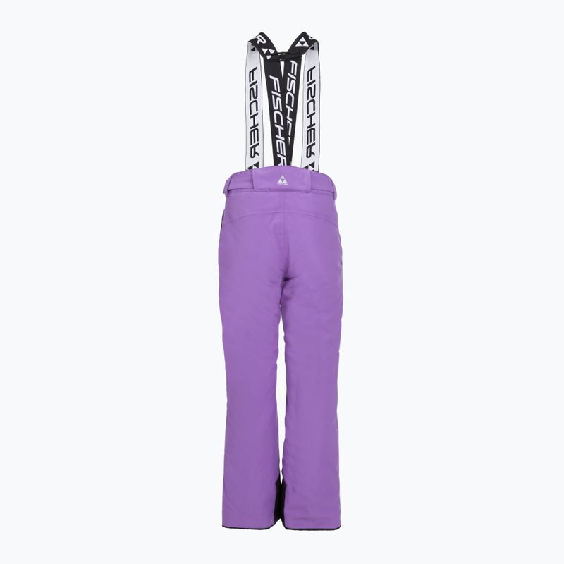 Pantaloni de schi pentru copii Fischer Premier lavender 2