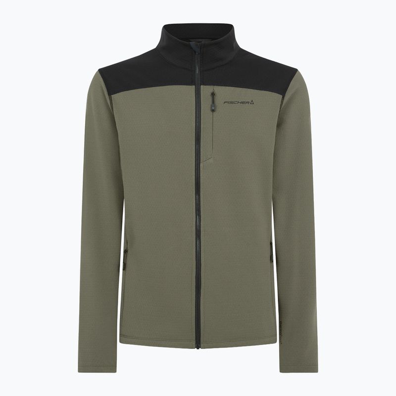 Bluză pentru bărbați Fischer Flex Jacket olive green 3
