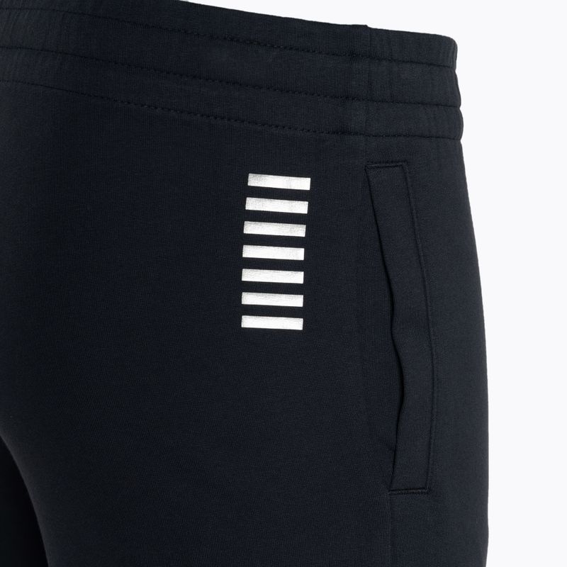 Pantaloni bărbătești EA7 Emporio Armani Emporio Armani Train Core ID Coft Slim cu logo albastru noapte/argintiu pentru bărbați 4