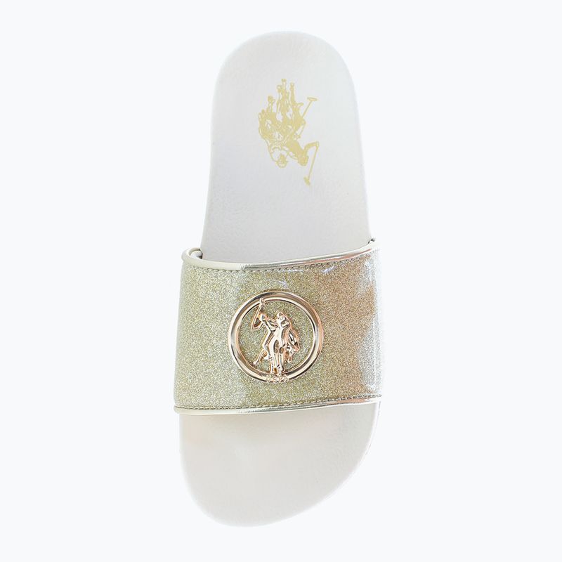 Papuci pentru femei U.S. Polo Assn. IVY002A gold 2