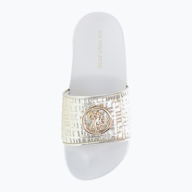 Papuci pentru femei U.S.Polo Assn IVY002B gold 2