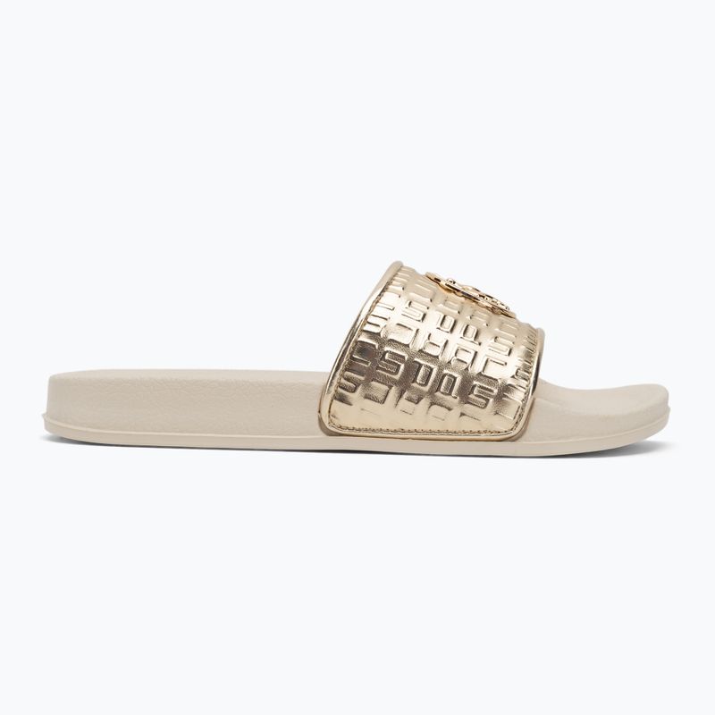 Papuci pentru femei U.S.Polo Assn IVY002B gold 2