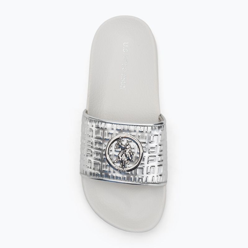 Papuci pentru femei U.S.Polo Assn IVY002B silver 5