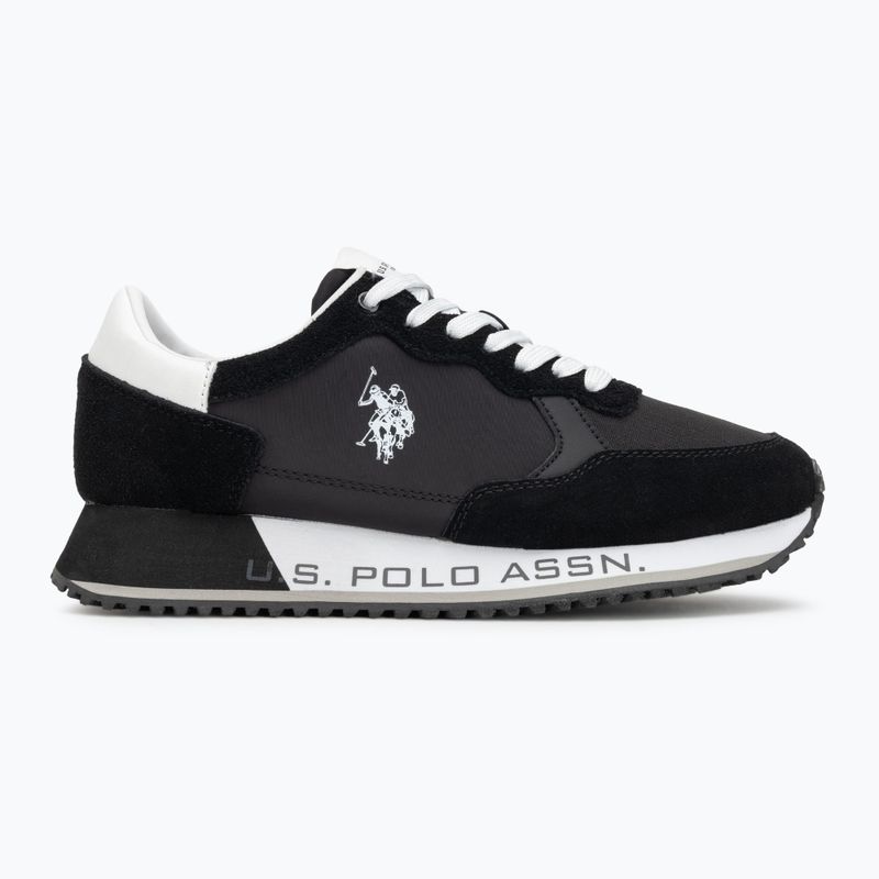 Încălțăminte pentru bărbați  U.S. Polo Assn. CLEEF006B black/white 2