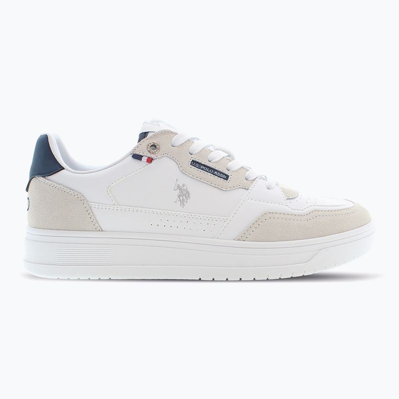 Încălțăminte pentru bărbați U.S. Polo Assn. KOSMO006A white/navy 8