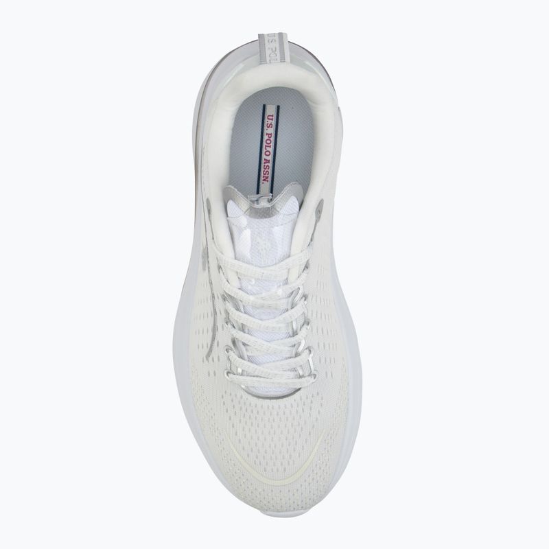 Încălțăminte pentru femei U.S. Polo Assn. CLAUDE004 white/silver 5