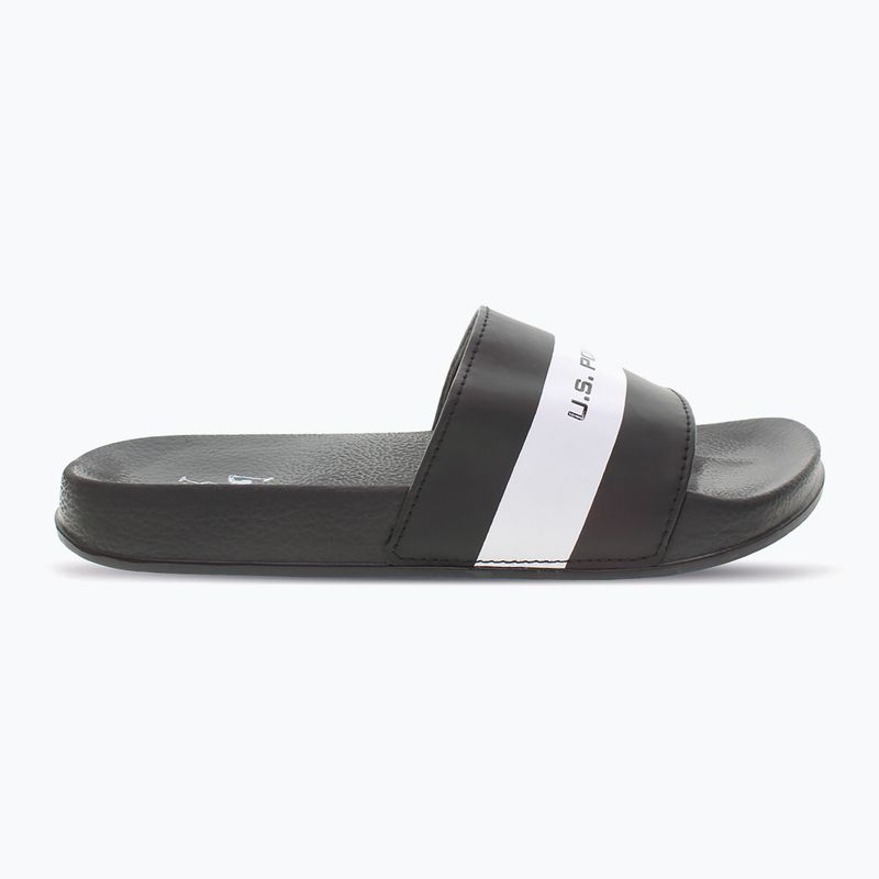 Papuci pentru bărbați U.S. Polo Assn. SKYE002 black/white