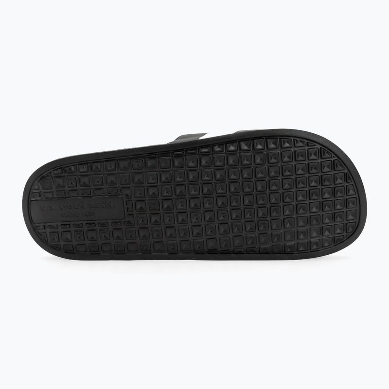 Papuci pentru bărbați U.S. Polo Assn. SKYE002 black/white 4