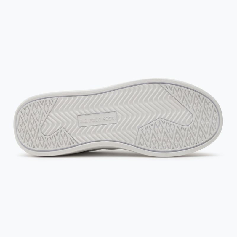 Încălțăminte pentru bărbați U.S. Polo Assn. CODY003B white/light brown 4
