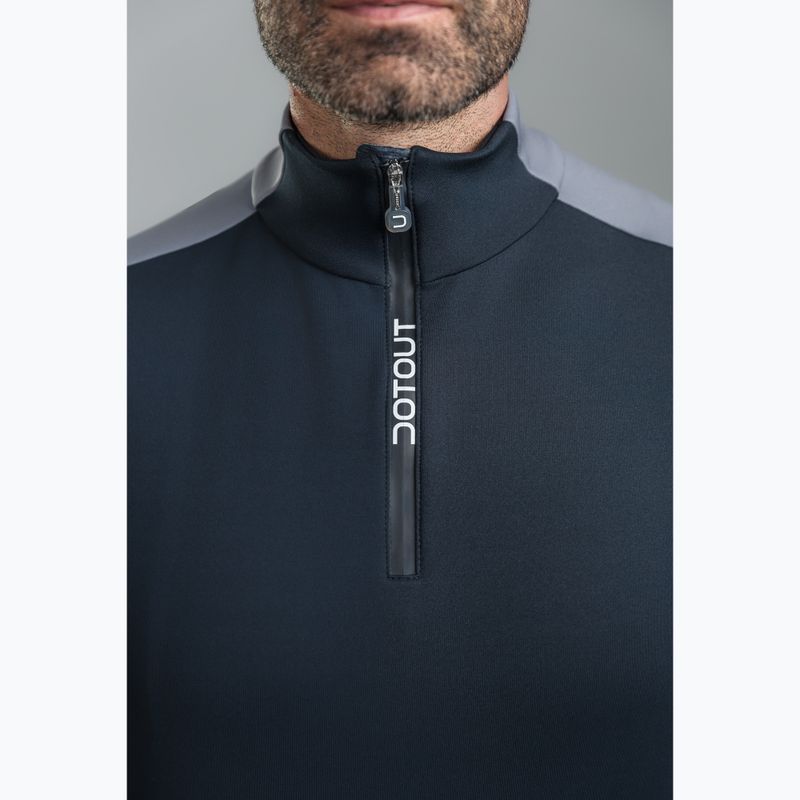 Bluză pentru bărbați DOTOUT Cross black beauty/northern drop/barely blue 3